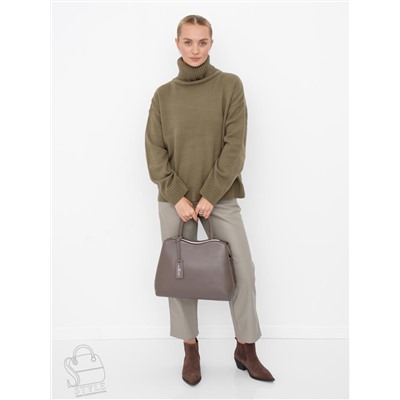 Сумка женская кожаная 9844Y d.apricot Polina&Eiterou  в Новосибирске