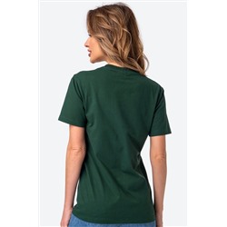 Базовая хлопковая футболка унисекс Happyfox