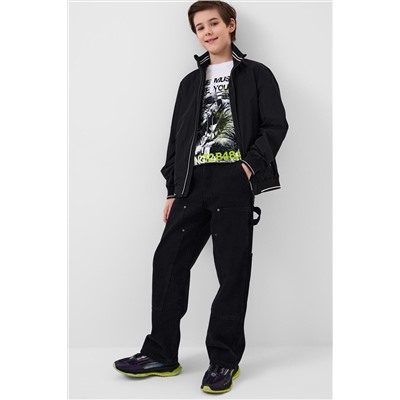 Брюки текстильные джинсовые для мальчиков PLAYTODAY, 1240601