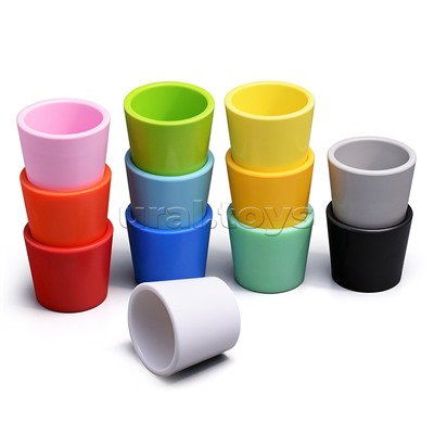 Сортер "Стаканчики и шарики" в коробке