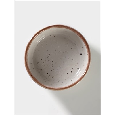 Салатник Хорекс Punto bianca, 350 мл, d=12 см, фарфор, белый