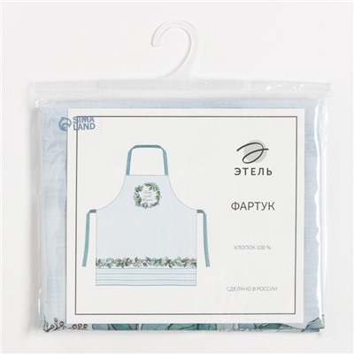 Фартук «Этель» Flower mood 60×70 см, 100% хлопок, репс 210 г/м²