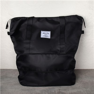 Сумка-трансформер дорожная 30x40x21 см / BAG-421/4 /уп 60/черная