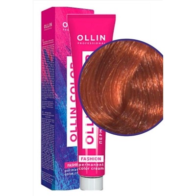 Ollin Перманентная крем-краска для волос / Fashion Color, медный, 60 мл KRISTALLER, 1107163