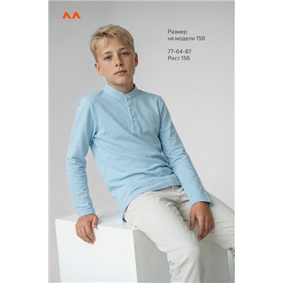 Рубашка-поло с длинным рукавом для мальчика Happyfox