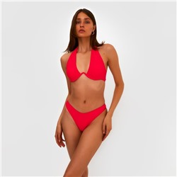 Купальник раздельный бельевой женский MINAKU, размер 48, красный