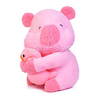 Мягкая игрушка "Капибара" с пледом