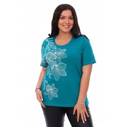 Футболка Лирика (Изумруд)