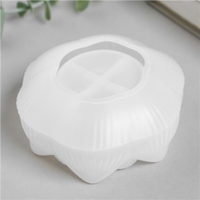 Молд силиконовый «Подсвечник бутон» 9×9×4.5 см