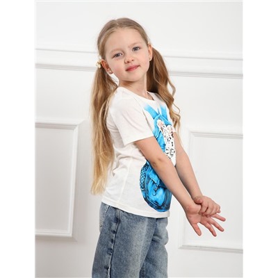 Фонзи - футболка молочный