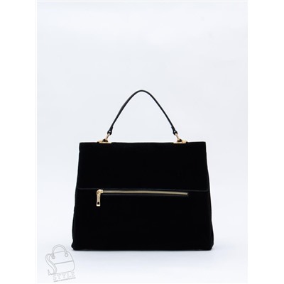 Сумка женская кожаная 1020L black Polina&Eiterou