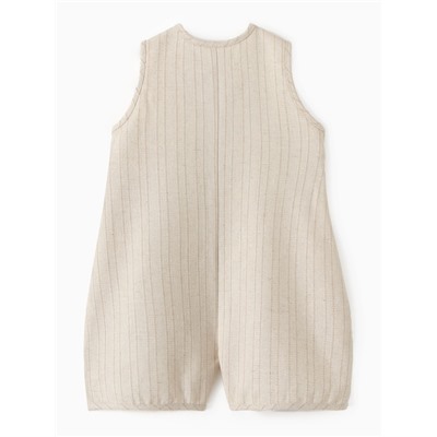 Комбинезон на запах детский MINAKU, цвет бежевый, рост 80-86 см