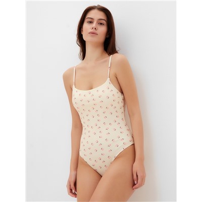 Купальник женский слитный MIST «Персики», размер S