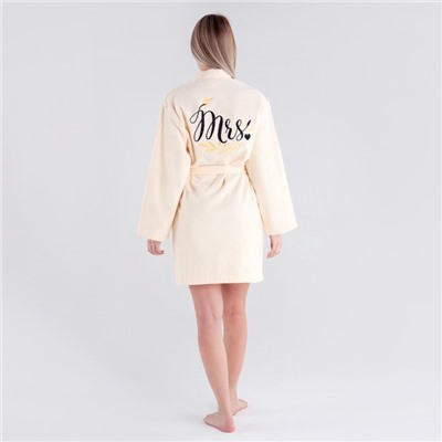 Халат махровый женский «Этель» Missis, размер 46-48, хлопок