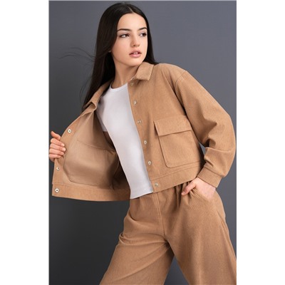 Вельветовый костюм для девочки Happyfox