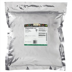 Frontier Natural Products, Organic Cut & Sifted Nettle (Органическая крапива, резанная и просеянная), обжигающие листья, 453 г (16 унций)
