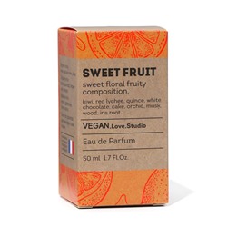 Парфюмерная вода женская Vegan Love Studio Sweet Fruit, 50 мл (по мотивам Fantasy (B. Spears)
