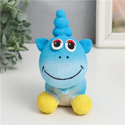 Растущий подарок травка «Единорог», фигурка для выращивания, голубой