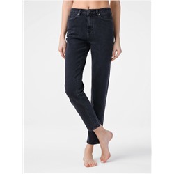 Классические CONTE CON-137B Eco-friendly джинсы Relaxed Mom с высокой посадкой