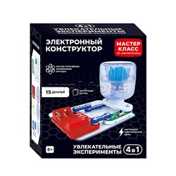 Электронный конструктор "Увлекательные эксперименты 4в1"