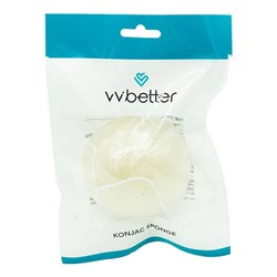 VVbetter Конжаковый спонж для лица / Konjac Sponge 19176