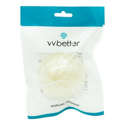 VVbetter Конжаковый спонж для лица / Konjac Sponge 19176