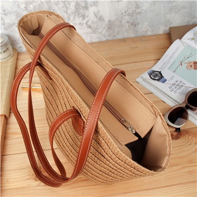 Сумка плетеная 45x29x23x14 / DW-02 /уп 100/