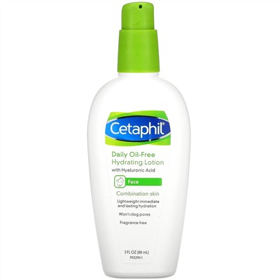Cetaphil, Увлажняющий лосьон на каждый день с гиалуроновой кислотой, 88 мл