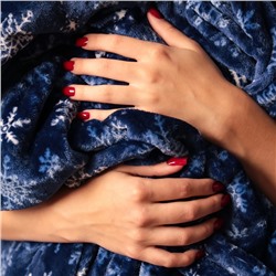 Плед «LoveLife. Снегопад» 180×200 см, велсофт