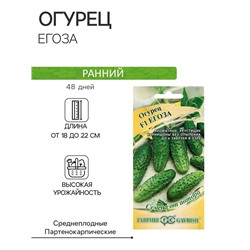 Семена огурца "Егоза", F1, 10 шт.