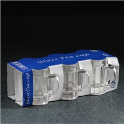 Набор стопок Afterparty, 40 мл, 4×7 см, 6 шт., стекло, прозрачный