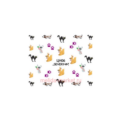 Severina Наклейки "Фэнтази Арт" водные № 06