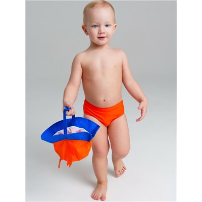 Комплект детский для мальчиков: плавки трикотажные, панама текстильная