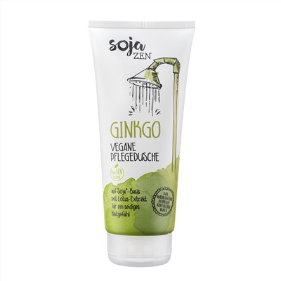 Гель ЭКО для душа SOJA ZEN GINKGO с экстрактом гинкго 200 мл Туба