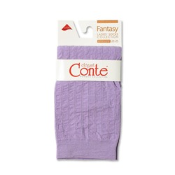 Полиамидные CONTE FANTASY Носки в полоску с люрексом