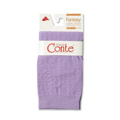 Полиамидные CONTE FANTASY Носки в полоску с люрексом