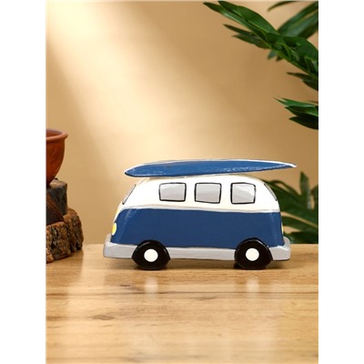 Сувенир «Микроавтобус», 17×6×9.5 см, дерево, синий