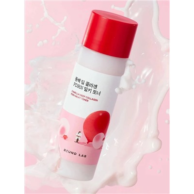 ROUND LAB Увлажняющий молочный тонер с экстрактом камелии и PDRN / Collagen Camellia, 150 мл 28434