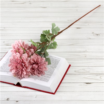 Цветок искусственный Георгин 78 см / GT41-15 /уп 60/600/