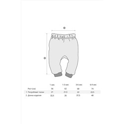 Ползунки, 2 шт. BOSSA NOVA, 765886