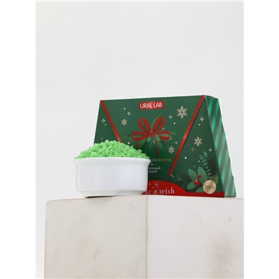 Жемчуг для ванны Make a wish, аромат яблочный пирог, 200 г, URAL LAB