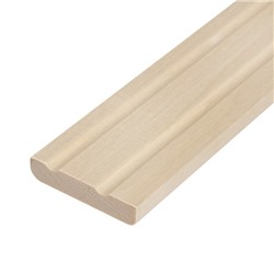 Наличник сращённый для бани «Добропаровъ», осина, сорт А, 2200×65×14 мм