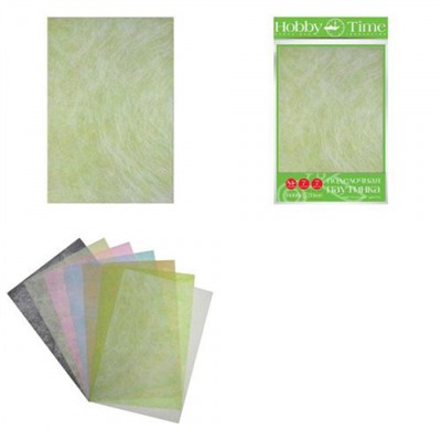 Набор для творчества ДЕКОРАТИВНАЯ ПАУТИНКА А4 7л 7цв "ПАСТЕЛЬНЫЕ ЦВЕТА" 11-407-273 Альт