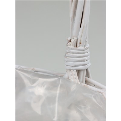 Корзина плетёная Dayton, ива, белый