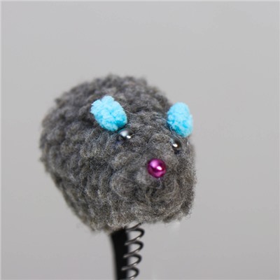 Игрушка для кошек с дразнилками «Мышь и сыр», 26×14.5×22 см, микс цветов