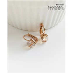 Серьги с кристаллами Swarovski