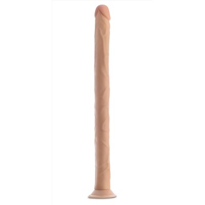 Телесный фаллоимитатор 19 Inch Long Realistic Dildo - 48,3 см.