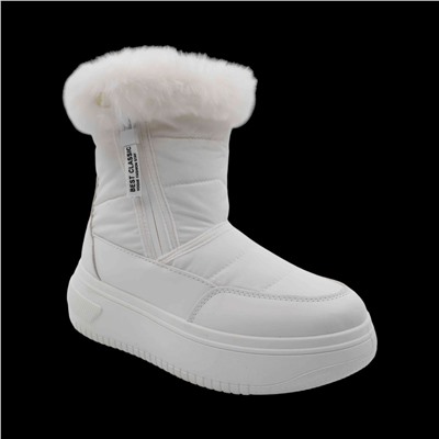 Дутики 1109-18 белые