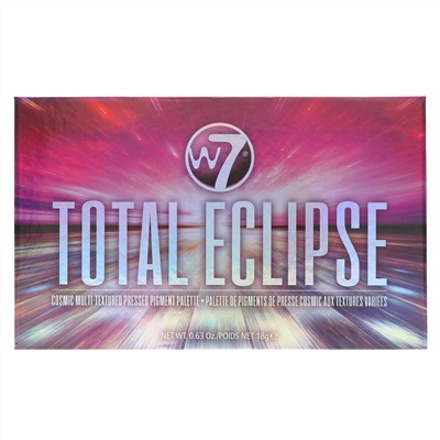 W7, Total Eclipse, Cosmic Multi-Textured Pressed Pigment Palette, 0.63 oz (18 g)