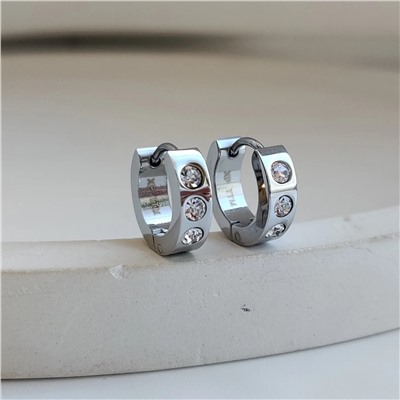 Серьги  Xuping из стали